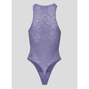 bnwot TEN by Babaton Reel bodysuit lined lace S